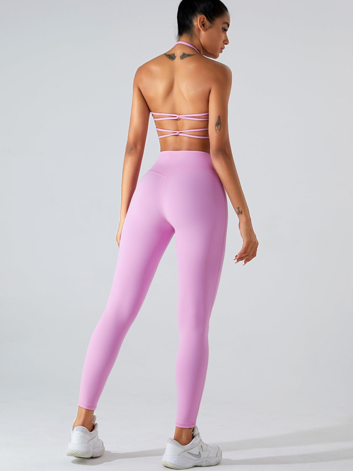 High Waist Wide Waistband Active Leggings